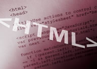 Web site HTML code