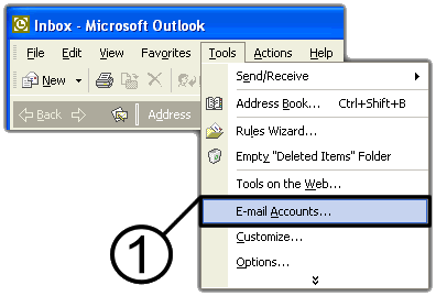 Outlook screen image